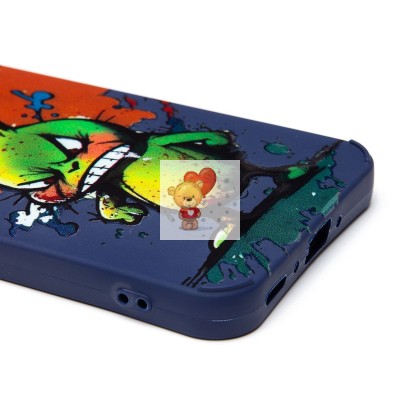 Чехол-накладка для Samsung Galaxy A35 (заяц) (темно-синий) - SC335 Чехол-накладка для Samsung Galaxy A35 (заяц) (темно-синий) - SC335