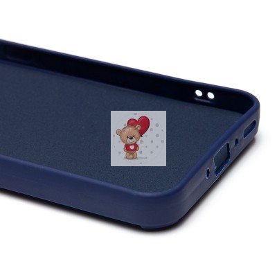 Чехол-накладка для Samsung Galaxy A35 (заяц) (темно-синий) - SC335 Чехол-накладка для Samsung Galaxy A35 (заяц) (темно-синий) - SC335