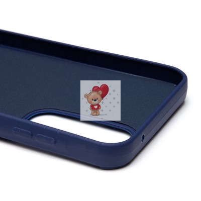 Чехол-накладка для Samsung Galaxy A35 (заяц) (темно-синий) - SC335 Чехол-накладка для Samsung Galaxy A35 (заяц) (темно-синий) - SC335