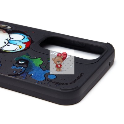 Чехол-накладка для Samsung Galaxy A35 (обезьяна) (черный) - SC335