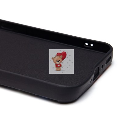 Чехол-накладка для Samsung Galaxy A35 (обезьяна) (черный) - SC335