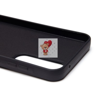 Чехол-накладка для Samsung Galaxy A35 (обезьяна) (черный) - SC335