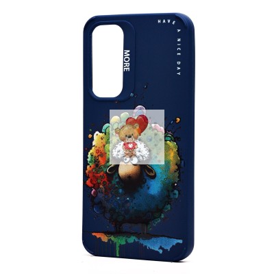 Чехол-накладка для Samsung Galaxy A35 (овечка) (темно-синий) - SC335 Чехол-накладка для Samsung Galaxy A35 (овечка) (темно-синий) - SC335