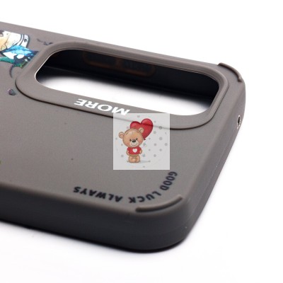 Чехол-накладка для Samsung Galaxy A35 (панда) (серый) - SC335 Чехол-накладка для Samsung Galaxy A35 (панда) (серый) - SC335