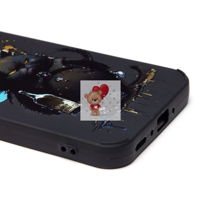 Чехол-накладка для Samsung Galaxy A35 (черный кот) (черный) - SC335 Чехол-накладка для Samsung Galaxy A35 (черный кот) (черный) - SC335