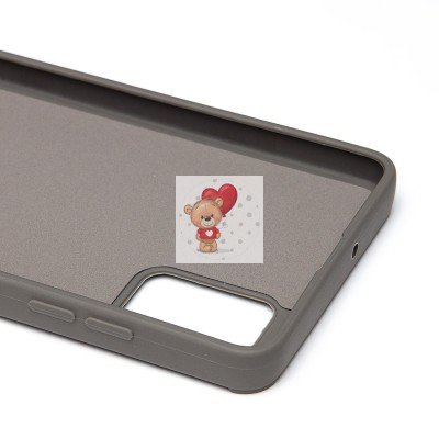 Чехол-накладка для Samsung Galaxy A51 4G (тигр) (серый) - SC335