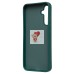 Чехол-накладка для Samsung Galaxy A54 (медведь) (темно-зеленый) - SC335 Чехол-накладка для Samsung Galaxy A54 (медведь) (темно-зеленый) - SC335
