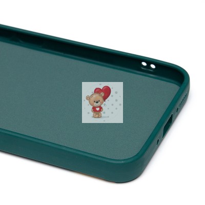 Чехол-накладка для Samsung Galaxy A54 (медведь) (темно-зеленый) - SC335 Чехол-накладка для Samsung Galaxy A54 (медведь) (темно-зеленый) - SC335