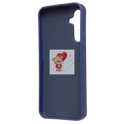 Чехол-накладка для Samsung Galaxy A54 (овечка) (темно-синий) - SC335 Чехол-накладка для Samsung Galaxy A54 (овечка) (темно-синий) - SC335
