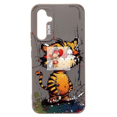 Чехол-накладка для Samsung Galaxy A54 (тигр) (серый) - SC335 Чехол-накладка для Samsung Galaxy A54 (тигр) (серый) - SC335