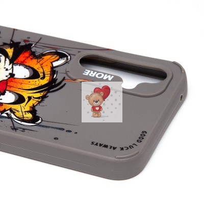 Чехол-накладка для Samsung Galaxy A54 (тигр) (серый) - SC335