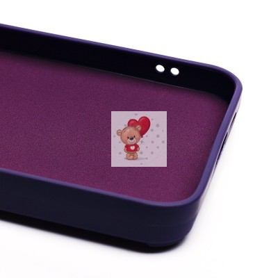 Чехол-накладка для Samsung Galaxy A55 (кот) (фиолетовый) - SC335 Чехол-накладка для Samsung Galaxy A55 (кот) (фиолетовый) - SC335