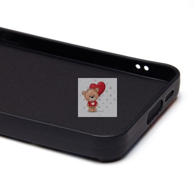 Чехол-накладка для Samsung Galaxy A55 (обезьяна) (черный) - SC335