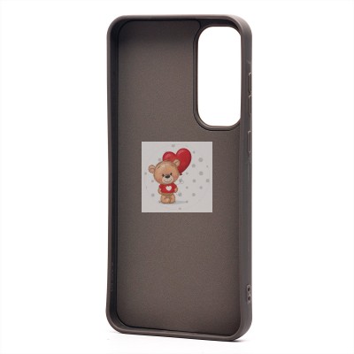 Чехол-накладка для Samsung Galaxy A55 (панда) (серый) - SC335