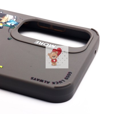 Чехол-накладка для Samsung Galaxy A55 (панда) (серый) - SC335