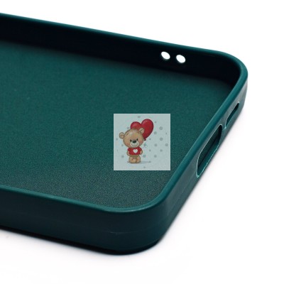 Чехол-накладка для Samsung Galaxy A55 (собака) (темно-зеленый) - SC335