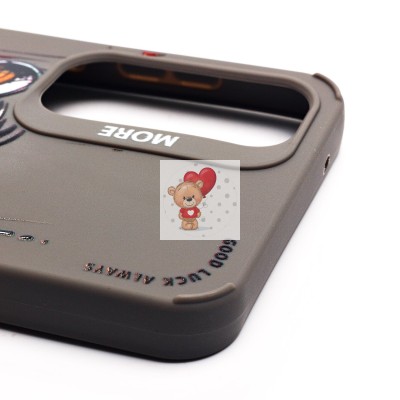 Чехол-накладка для Samsung Galaxy A55 (тигр) (серый) - SC335