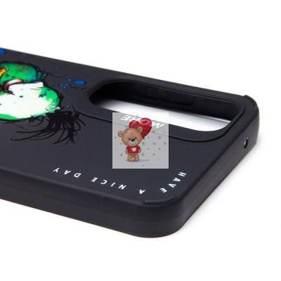 Чехол-накладка для Samsung Galaxy A55 (утка) (черный) - SC335