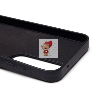 Чехол-накладка для Samsung Galaxy A55 (утка) (черный) - SC335