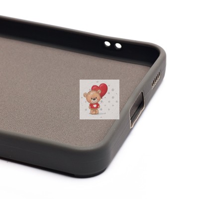 Чехол-накладка для Samsung Galaxy S21FE (панда) (серый) - SC335