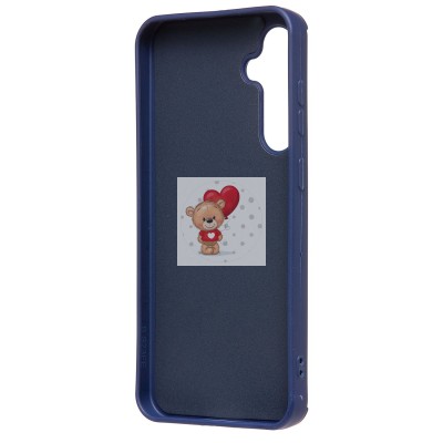 Чехол-накладка для Samsung Galaxy S23 FE (овечка) (темно-синий) - SC335 Чехол-накладка для Samsung Galaxy S23 FE (овечка) (темно-синий) - SC335