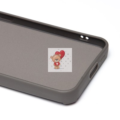 Чехол-накладка для Samsung Galaxy S23 FE (тигр) (серый) - SC335