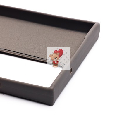 Чехол-накладка для Samsung Galaxy S23 Ultra (панда) (серый) - SC335