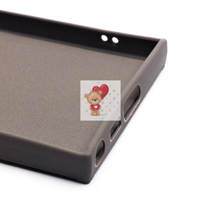 Чехол-накладка для Samsung Galaxy S23 Ultra (панда) (серый) - SC335