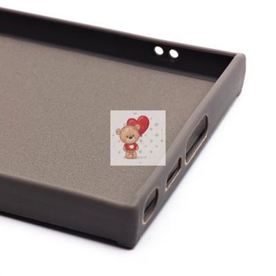 Чехол-накладка для Samsung Galaxy S23 Ultra (тигр) (серый) - SC335