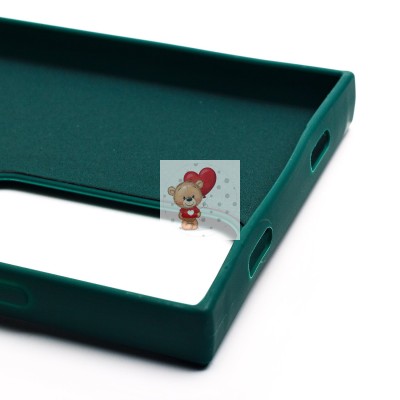 Чехол-накладка для Samsung Galaxy S24 Ultra (медведь) (темно-зеленый) - SC335