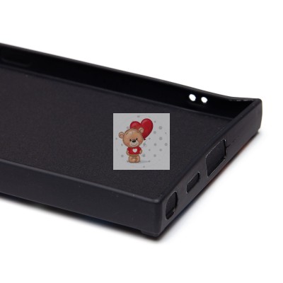 Чехол-накладка для Samsung Galaxy S24 Ultra (обезьяна) (черный) - SC335