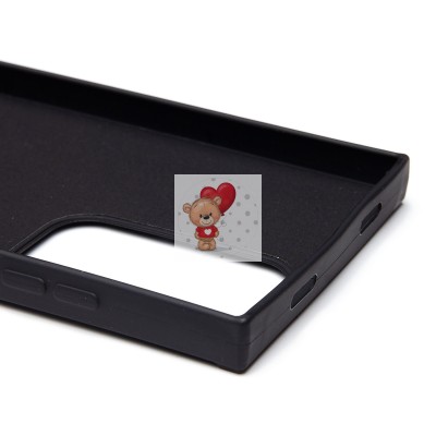 Чехол-накладка для Samsung Galaxy S24 Ultra (обезьяна) (черный) - SC335