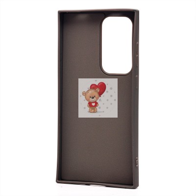 Чехол-накладка для Samsung Galaxy S24 Ultra (панда) (серый) - SC335