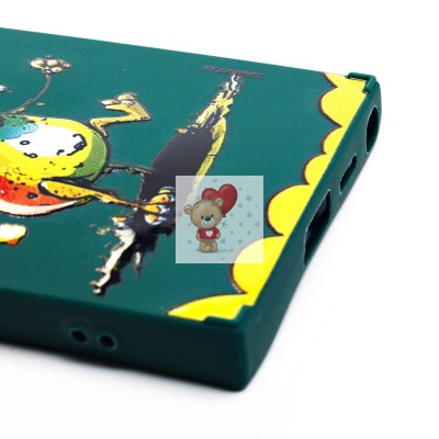 Чехол-накладка для Samsung Galaxy S24 Ultra (собака) (темно-зеленый) - SC335