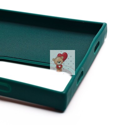 Чехол-накладка для Samsung Galaxy S24 Ultra (собака) (темно-зеленый) - SC335