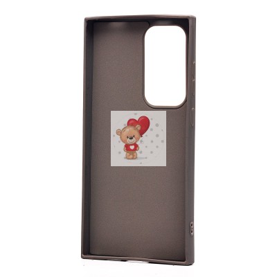 Чехол-накладка для Samsung Galaxy S24 Ultra (тигр) (серый) - SC335