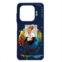 Чехол-накладка для Tecno Pop 8 (овечка) (темно-синий) - SC335 Чехол-накладка для Tecno Pop 8 (овечка) (темно-синий) - SC335