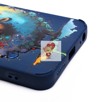 Чехол-накладка для Tecno Pop 8 (овечка) (темно-синий) - SC335 Чехол-накладка для Tecno Pop 8 (овечка) (темно-синий) - SC335