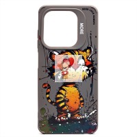 Чехол-накладка для Tecno Pop 8 (тигр) (серый) - SC335