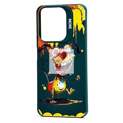 Чехол-накладка для Tecno Spark 10 4G (собака) (темно-зеленый) - SC335 Чехол-накладка для Tecno Spark 10 4G (собака) (темно-зеленый) - SC335