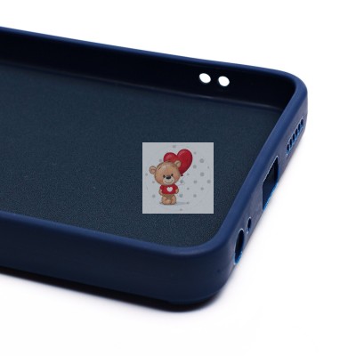 Чехол-накладка для Tecno Spark 20C (овечка) (темно-синий) - SC335