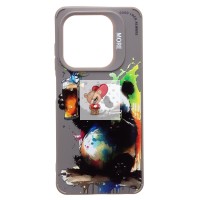 Чехол-накладка для Tecno Spark 20C (панда) (серый) - SC335