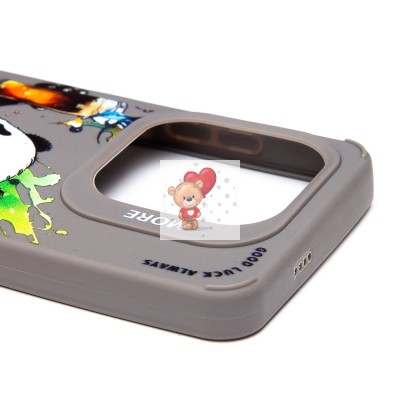 Чехол-накладка для Tecno Spark 20C (панда) (серый) - SC335