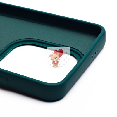 Чехол-накладка для Tecno Spark 20C (собака) (темно-зеленый) - SC335