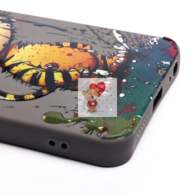 Чехол-накладка для Tecno Spark 20C (тигр) (серый) - SC335