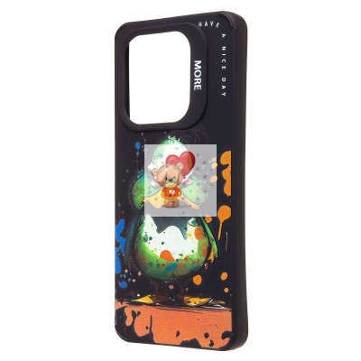 Чехол-накладка для Tecno Spark 20C (утка) (черный) - SC335