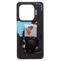 Чехол-накладка для Tecno Spark 20 (черный кот) (черный) - SC335 Чехол-накладка для Tecno Spark 20 (черный кот) (черный) - SC335