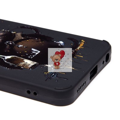 Чехол-накладка для Tecno Spark 20 (черный кот) (черный) - SC335 Чехол-накладка для Tecno Spark 20 (черный кот) (черный) - SC335