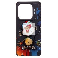 Чехол-накладка для Tecno Spark 20C (обезьяна) (черный) - SC335