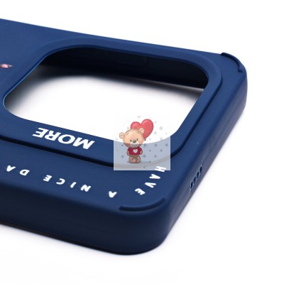 Чехол-накладка для Tecno Spark 20C (овечка) (темно-синий) - SC335